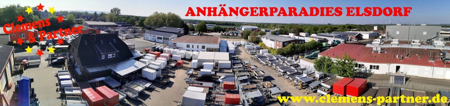 Offener Kastenanhänger 4 m Hochlader 3500 kg gebremst 100 km/h 4010x2030x345 mm Nutzlast ca. 2900 kg – 3