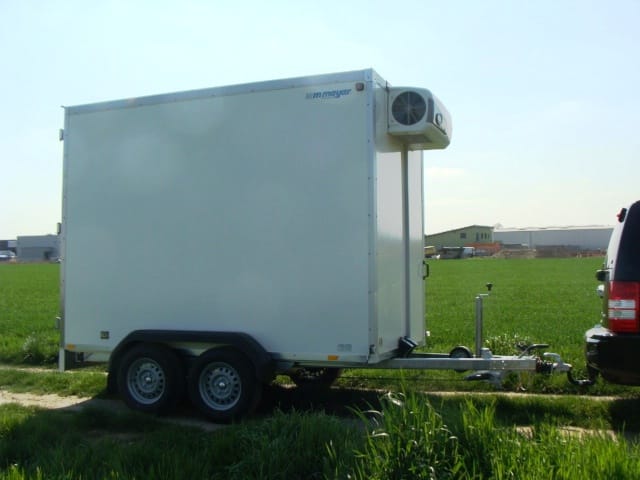 Tiefkühlanhänger TK bis minus 20°C / Tiefkühler 2700 kg doppelachser 3368 x 1706 x 2000 mm