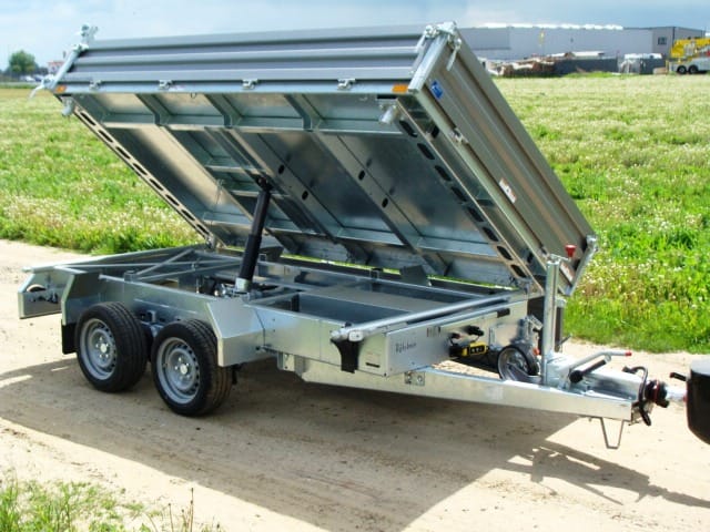 Dreiseitenkipper Kipper Hochlader 3500 kg gebremst E-Pumpe 100 km/h 3140 x 1750 x 350 = 1,92 m³