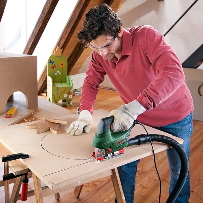Stichsäge PST 900 PEL 620 Watt Schnitttiefe 90 mm beleuchtet im Kunststoffkoffer – Thumbnail 7