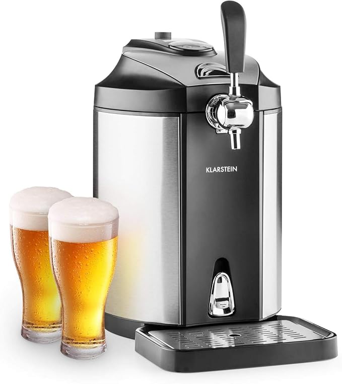 Bierzapfanlage mit integriertem Bierkühler Kühlung auf 2-12 °C Bierzapfanlage 5 Liter mit Kühlung