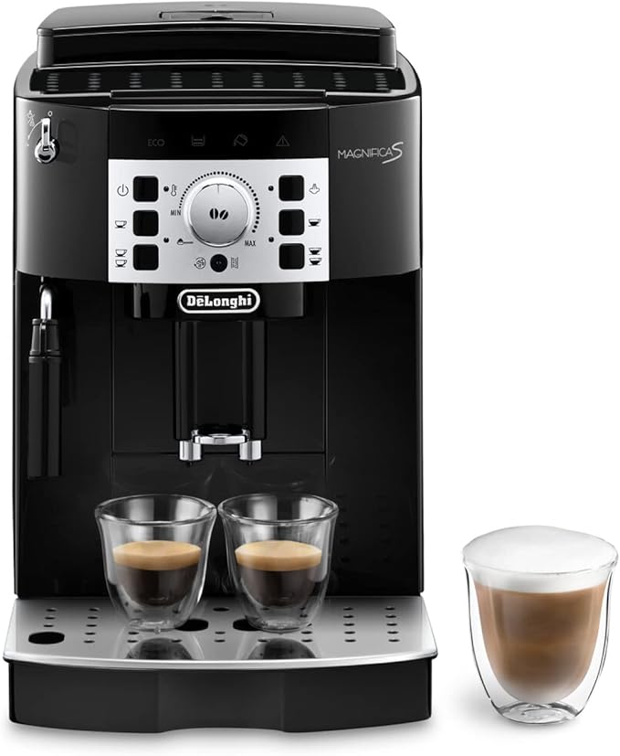 Kaffeevollautomat Cappuccino-Milchaufschäumdüse Espresso-Direktwahltasten Drehregler 2-Tassen-Funkti