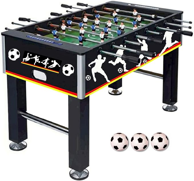 Kickertisch Tischfußball 45 kg Tischkicker Turnierkicker 2 – 4 Spieler 2 Bälle 137 x 75 x 87 cm