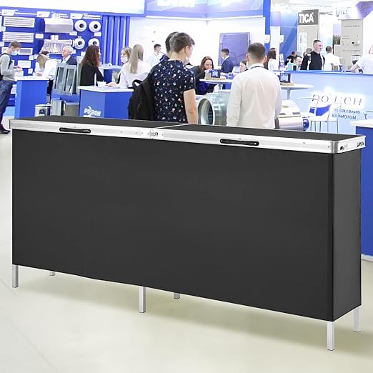 Beistelltisch mobiler Messetresen  Messestand Messetheke faltbarer Promotion Stehtisch Promotion Cou – 2