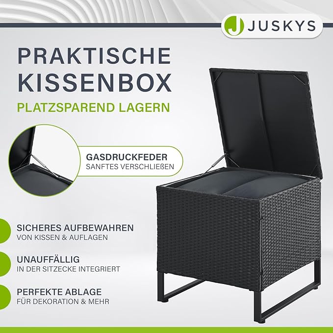 Gästesitzecke Kundensitzecke Messemöbel 4 Personen Polyrattan Lounge Messelounge mit Beistelltisch A – Thumbnail 7