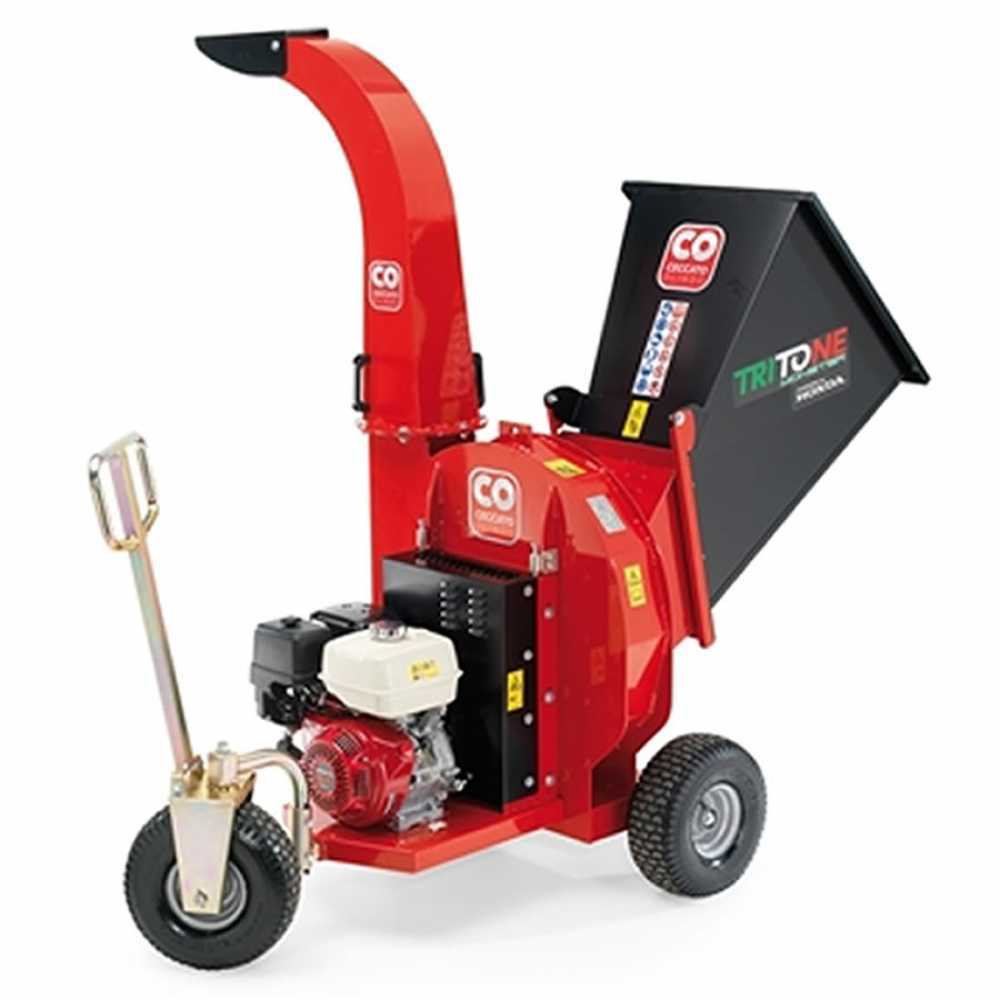 Holzhäcksler Monster Profi Benzinhäcksler Schredder 13 PS Zweigdurchmesser 100 mm Honda Motor Häcksl