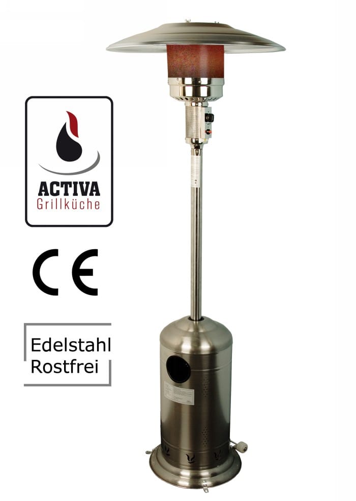 Heizstrahler 5 – 12 KW Standhöhe 225 cm – Gasbetrieb
