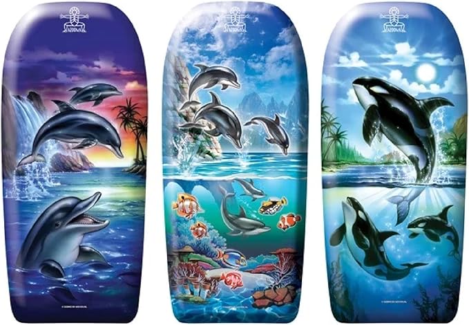 Schwimmbrett Bodyboard | Motiv: Auswahl | 82-102cm | hochwertiges EPS | Ideal als Schwimmhilfe für K