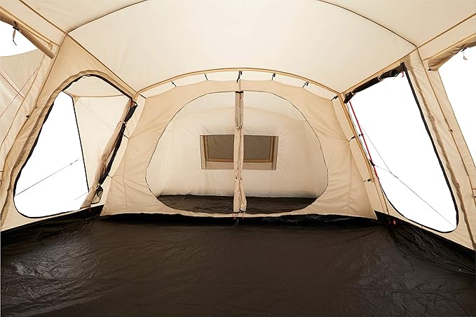Zelt für 6 Personen Familienzelt 3 Eingänge abtrennbarer Schlafbereich großer Wohnbereich viel Staur – 3