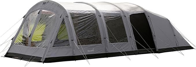 Aufblasbares Zelt Luftzelt für 6 Personen Sleeper Technologie 4000 mm Wassersäule 220 cm Stehhöhe Üb – Thumbnail 6