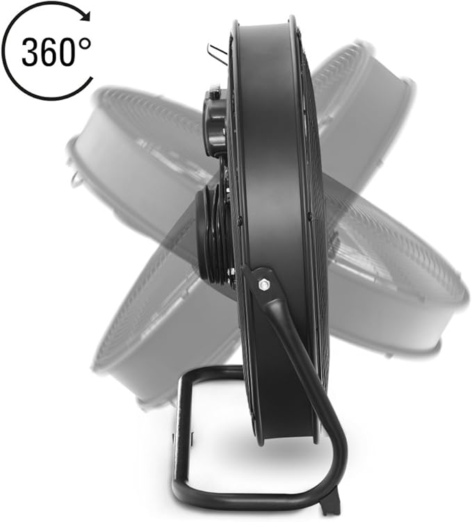 Standventilator Windmaschine Ventilator TVM 20 D 120 Watt Leistung Durchmesser 50 cm 3 Geschwindigke – 5