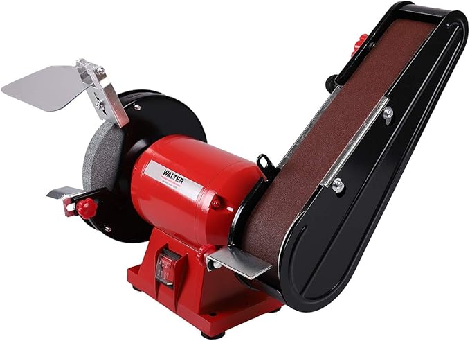 Kombischleifer 240 Watt 230 Volt Schleifständer Schleifpfad Schleifscheibe Funkenschutz inkl. Schlei