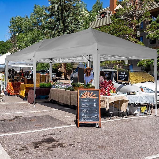 Faltpavillon 2 Stück Zelt Pavillon wasserdicht mit 12 Seitenwänden 8 davon mit Fenster 2 Stück a´3 x – 3