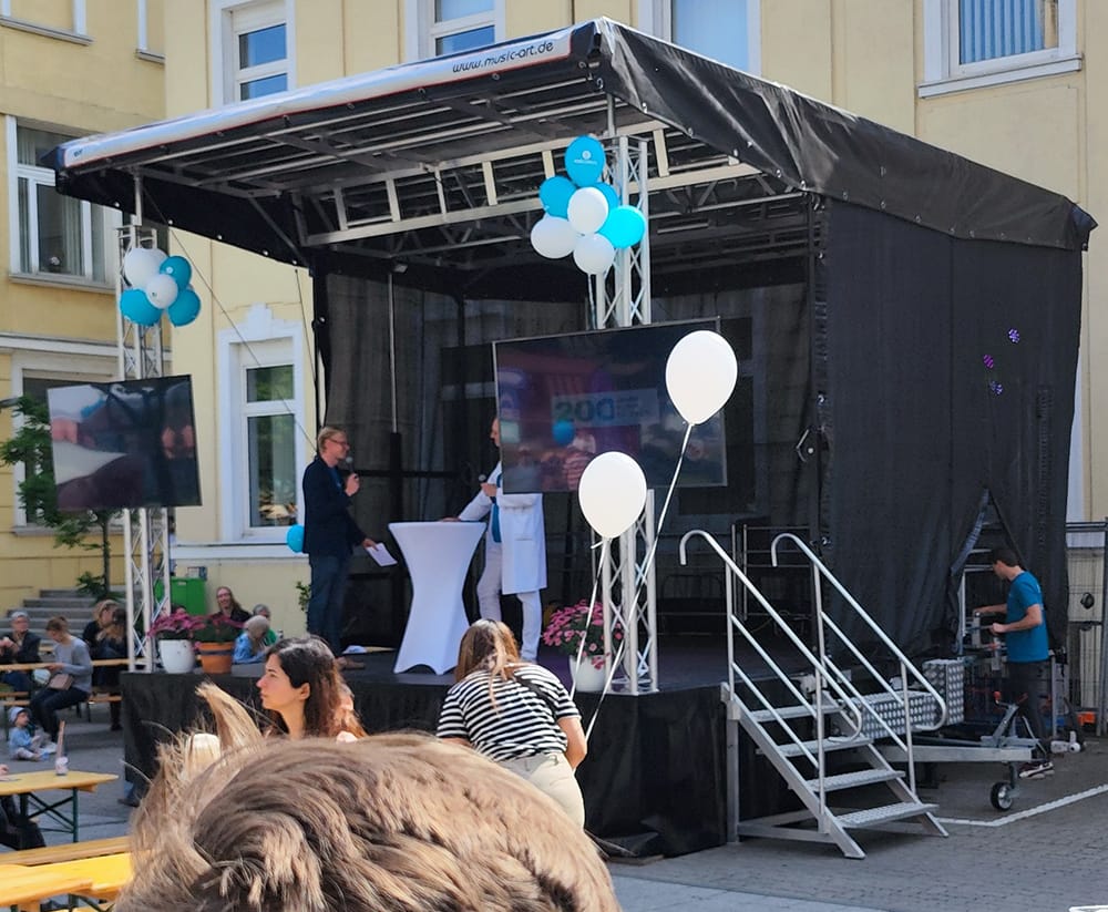 Mobile Bühne 30m² - Multistage für Stadtfest, Events, Festivals & Konzert					 – 3