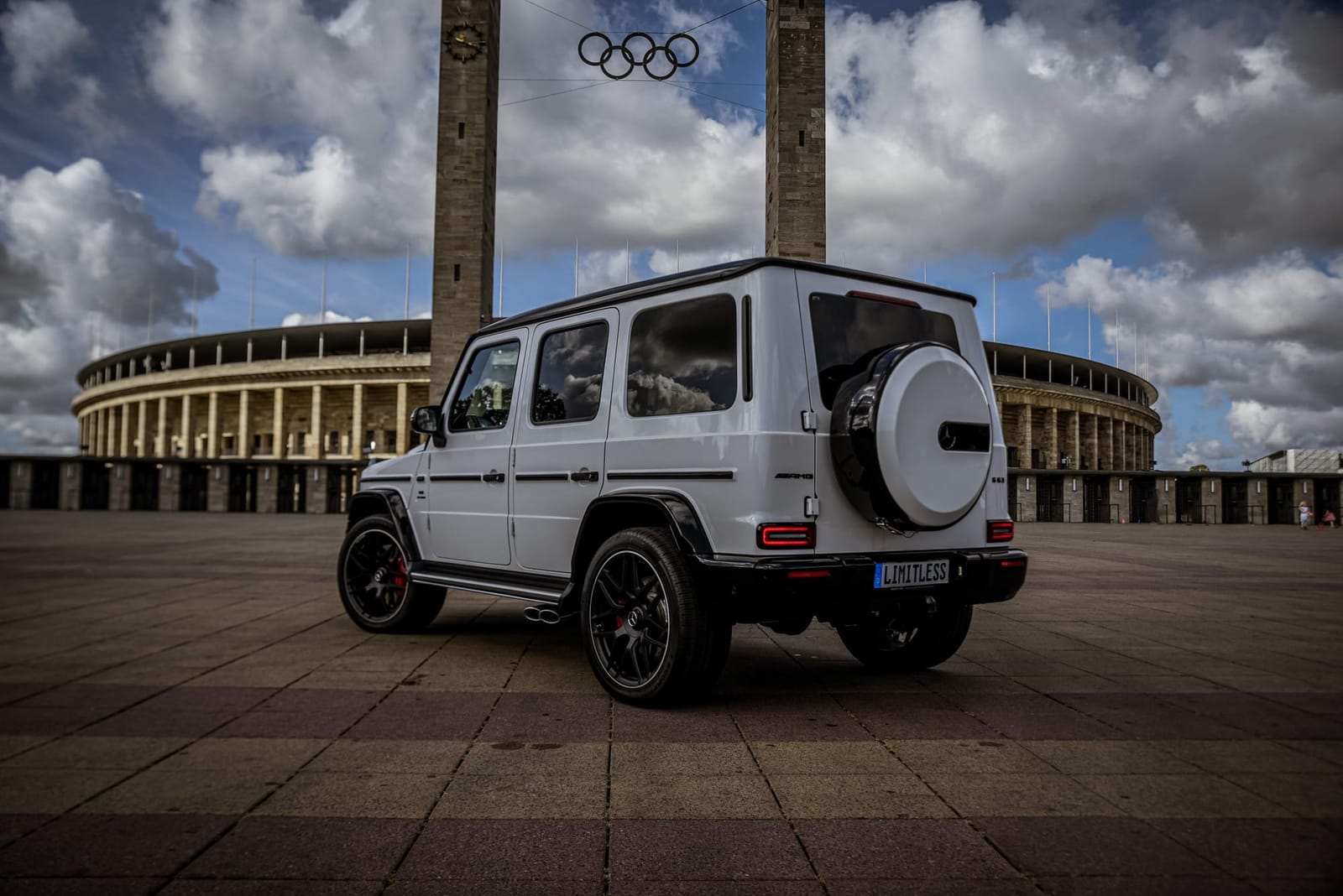 Mercedes-Benz G63 AMG Weiß 2024 mieten SUV G-Klasse G 63 Hochzeitsauto Sportwagen – 3