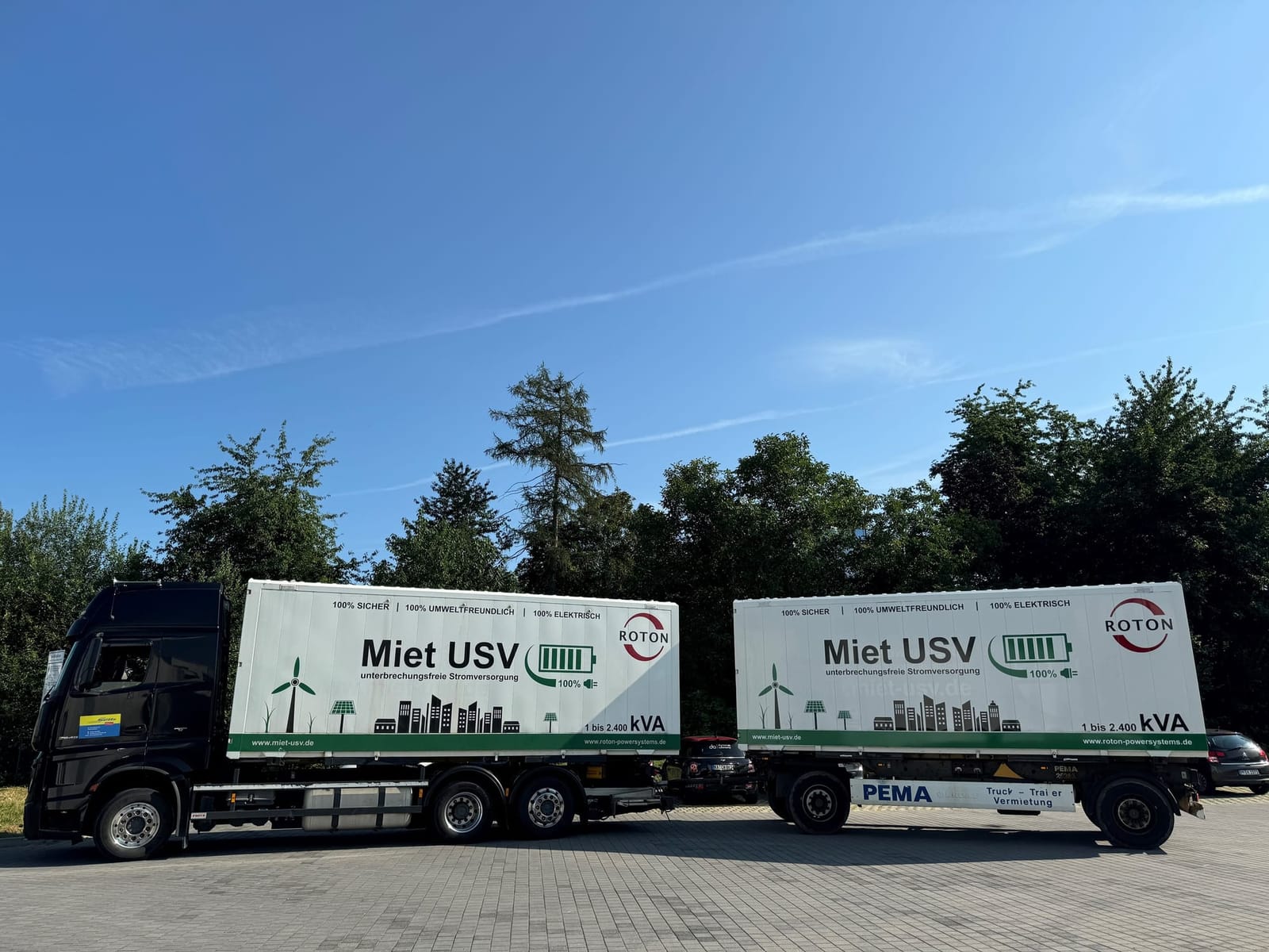 USV ROTON mobile USV PowerStation - Outdoor 400 kVA – 2