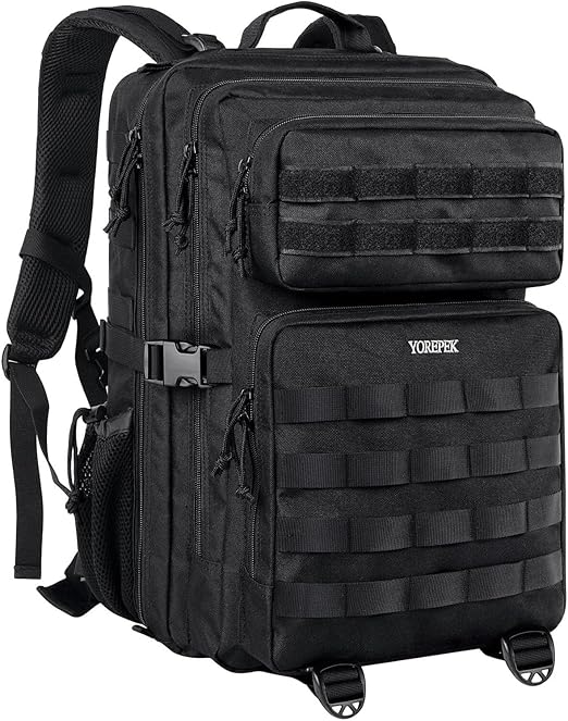 Armeerucksack 45L Militärrucksack Taktischer Rucksack MOLLE Assault Rucksack für Outdoor Camping