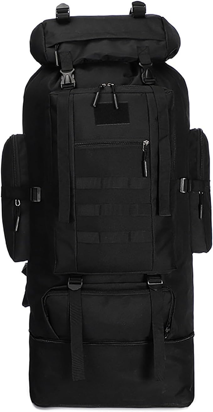 Wanderrucksack Rucksack wasserdicht 80 + 20 L Survival Rucksack Trekkingrucksack Reiserucksack – 2