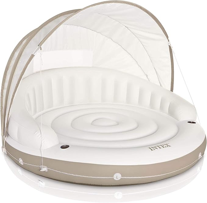 Sonneninsel Schwimminsel Relaxliege Luftmatratze Poolliege Liege Pool-Luftmatratze Badeinsel Relax – 2