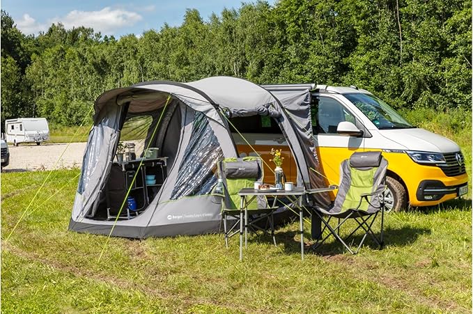 Autozelt aufblasbar Busvorzelt Touring Air freistehendes Outdoorzelt Luftzelt Vorzelt Campingzelt – 4