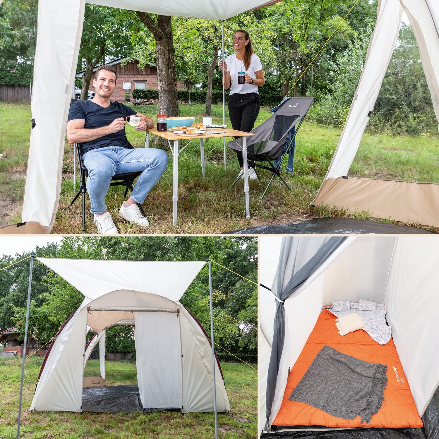 Busvorzelt Buszelt Bullizelt Minivanzelt Vorzelt Urlaub Campingzelt Winterzelt Camper Tramp – Thumbnail 16