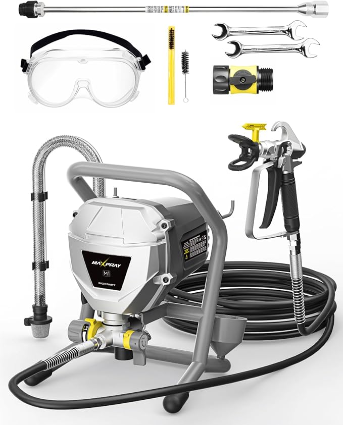 Sprühen statt streichen Airless-Farbspritzgerät hocheffizient Spritzpistole Farbspritzpistole