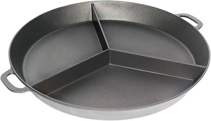 Omelettpfanne 3 teilig Pfanne Aluguss 80 cm 40 L Paella-Pfanne Grillpfanne Partypfanne Riesenpfanne