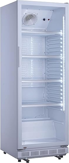 Getränkekühlschrank Profi Kühlschrank Glaskühlschrank 347 Liter 62 x 63,6 x 175,3 cm LED-Beleuchtung – 3