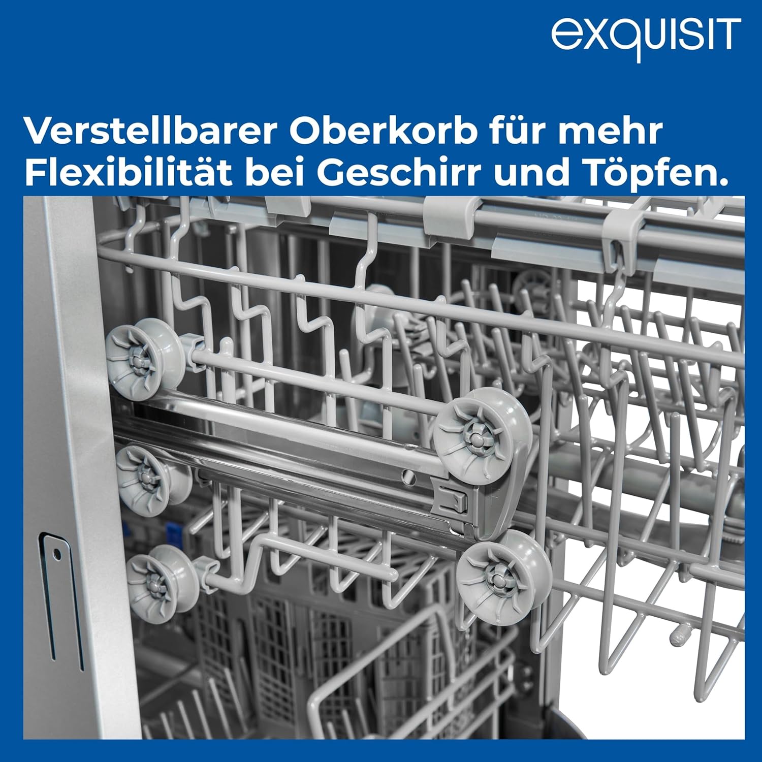 Geschirrspüler Spülmaschine Geschirrspülmaschine 45 cm 9 Maßgedecke 9 Liter Startzeitvorwahl Power+ – Thumbnail 7