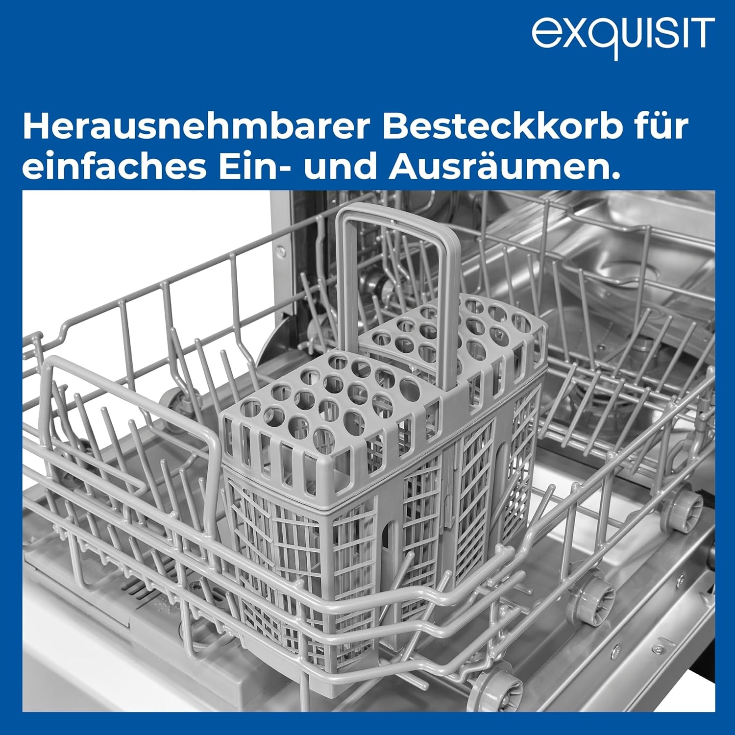 Geschirrspüler Spülmaschine Geschirrspülmaschine 45 cm 9 Maßgedecke 9 Liter Startzeitvorwahl Power+ – Thumbnail 9