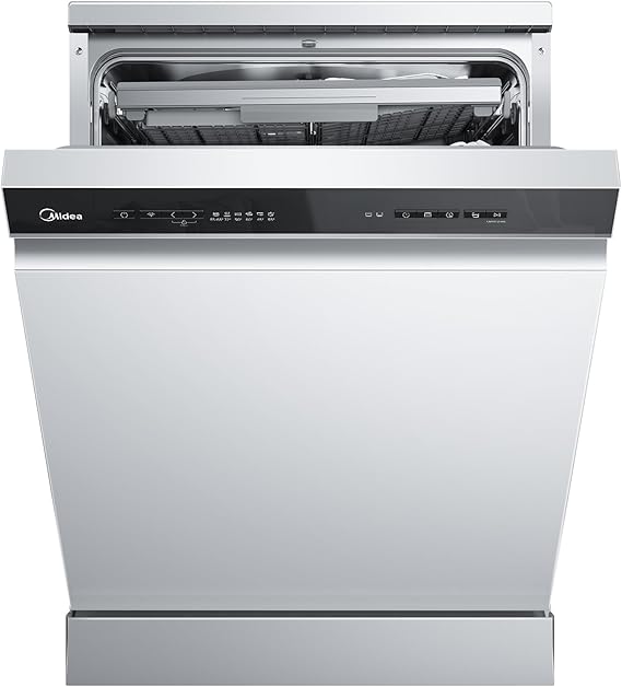 Geschirrspülmaschine Geschirrspüler Spülmaschine 60 cm freistehend 14 Maßgedecke 8 Programme mit WLA