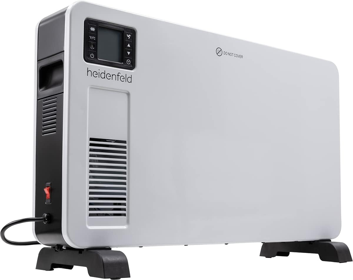 Elektroheizung Camping Heizkörper Standheizung Konvektorheizung 2300 Watt Fernbedienung bis 80 m² – Thumbnail 9