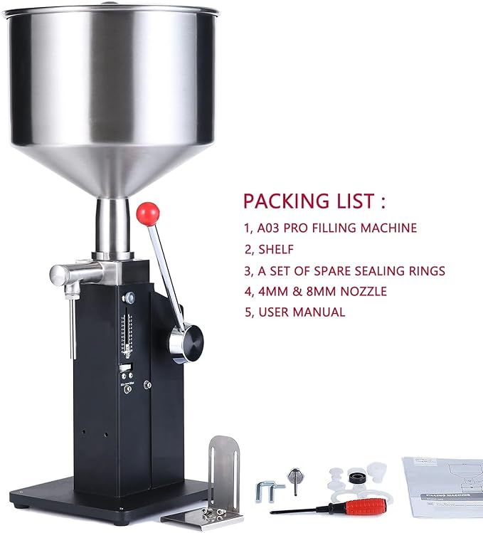 Abfüllmaschine Abfüller Flüssigkeitsabfüller Flüssigkeitsabfüllmaschine Flaschenfüller man. 100 ml