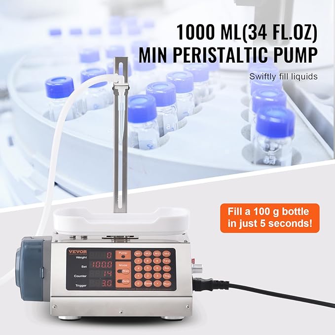 Flüssigkeitsabfüllmaschine Abfüllmaschine Flaschenabfüllmaschine Pastenabfüllmaschine automatisch – 4
