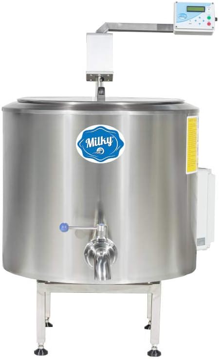 Pasteurisierer 100 L Pf dreiwandiger Käse- und Joghurtkessel mit Zeit- und Temperatureinstellung – 3