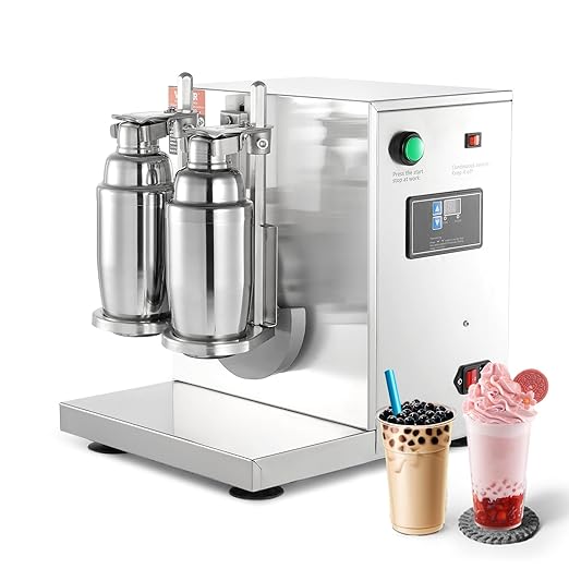 Milchshake-Mixer Milchshake-Maschine 120 Watt kommerzieller Milchtee-Shaker 0–180 s einstellbar