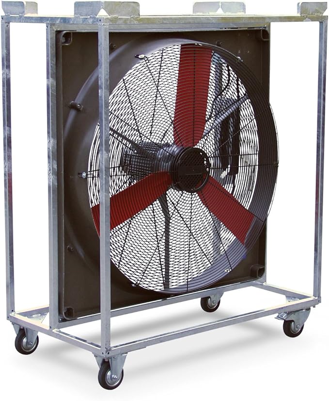 Windmaschine Sturmfront Industrieventilator Bühnenventilator 20.000 m³/h Wurfweite 58 m Normalstrom