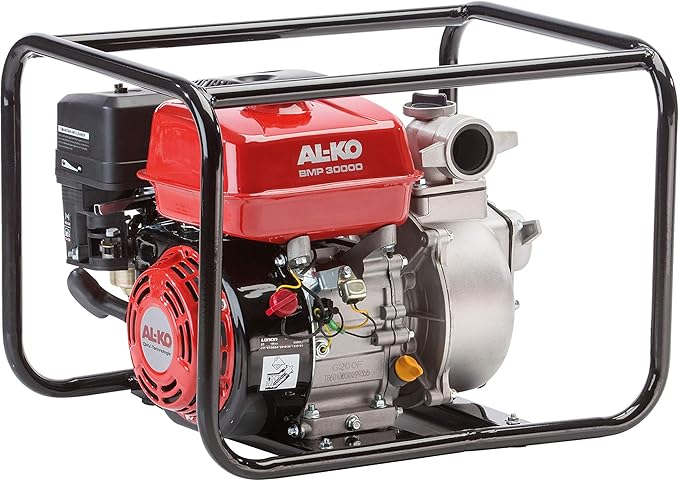 Benzinmotorpumpe 4,1 kW Wasserpumpe 4,1 kW Motorleistung 30.000 l/h max. Fördermenge