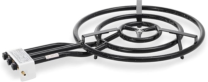 Paella-Pfanne-Set 60 cm Gourmetpfanne Multifunktionspfanne schwarz ideal für Paella Outdoor-Cooking – 3