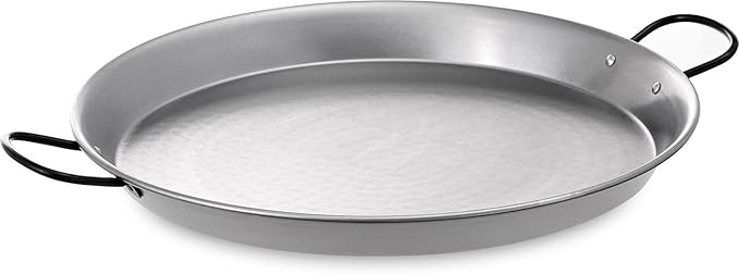Paella-Pfanne-Set 60 cm Gourmetpfanne Multifunktionspfanne schwarz ideal für Paella Outdoor-Cooking – 4