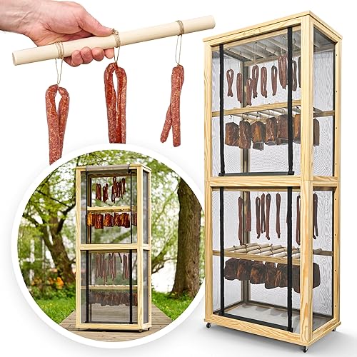 Reifeschrank Warmlufttrockner Trockenschrank Trockner für Fleisch Wurst Fisch Käse Beef Jerky Schink