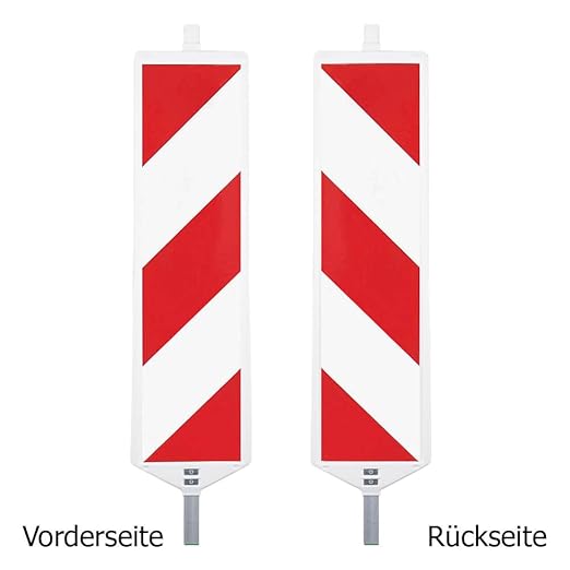 Warnbake 10 x Leitbaken-Set Leitbake Sicherheitsbake rechts-/linksweisend 2-seitig – 5