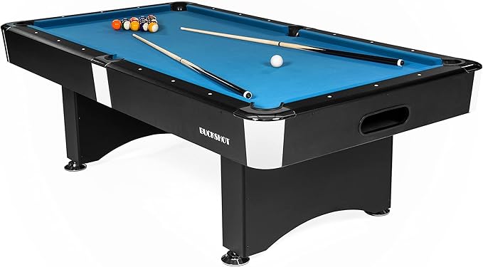 Billard Billardtisch Tischbillard 8ft 244x132x80 cm Billard Tisch Pool Billard 8 Fuß Kugelrücklauf