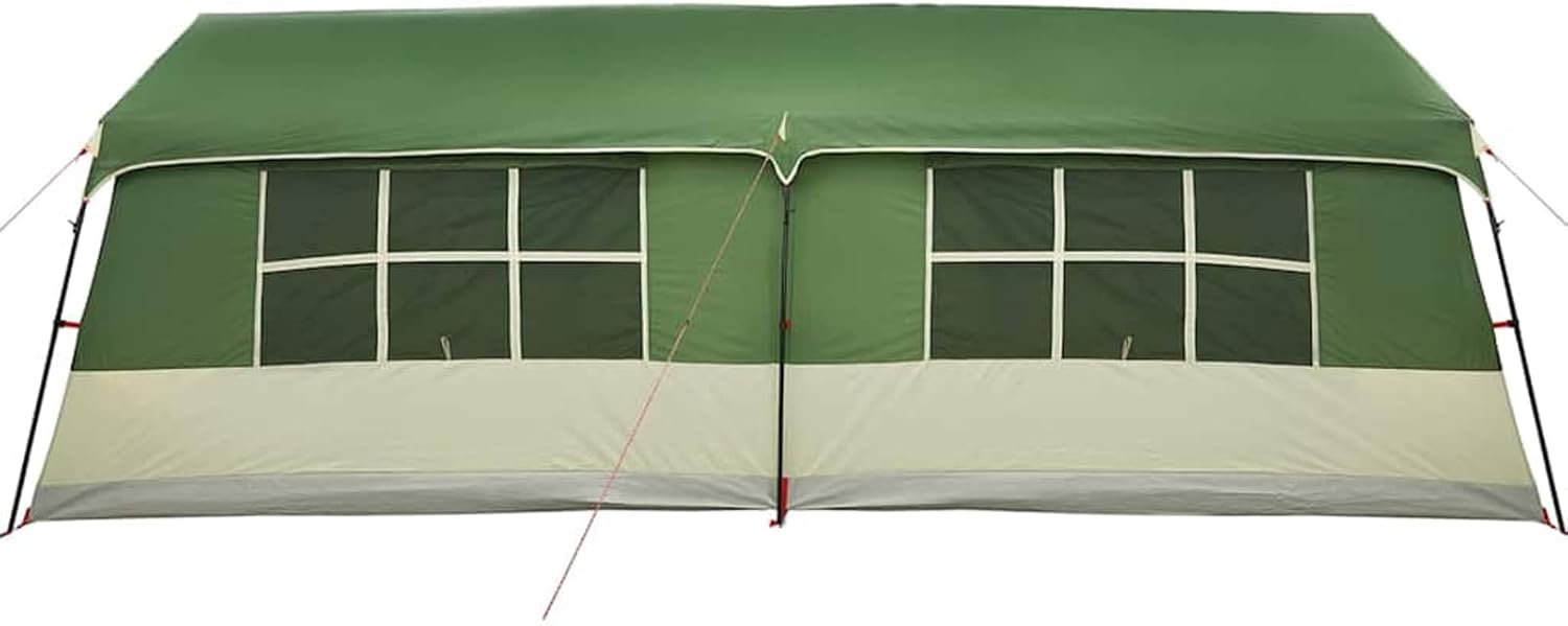 Camping Zelt Familienzelt Gruppenzelt Campingzelt 6220 x 2950 x 2380 mm Fenster bis 12-Personen – Thumbnail 10