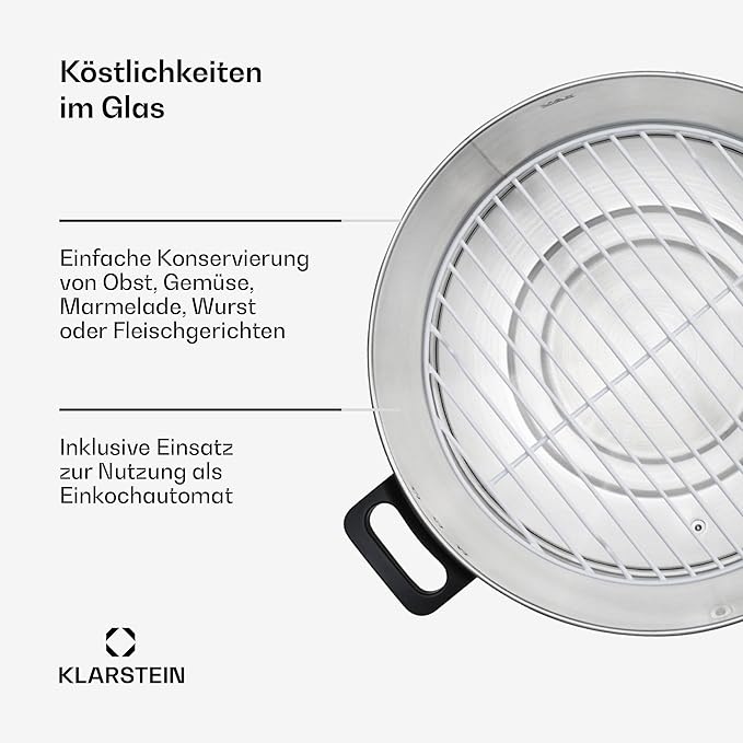 Kakaokocher Einkochautomat Heißwasserspender Einkochtopf Glühweinkocher Zapfhahn 60 L Edelstahl – Thumbnail 6