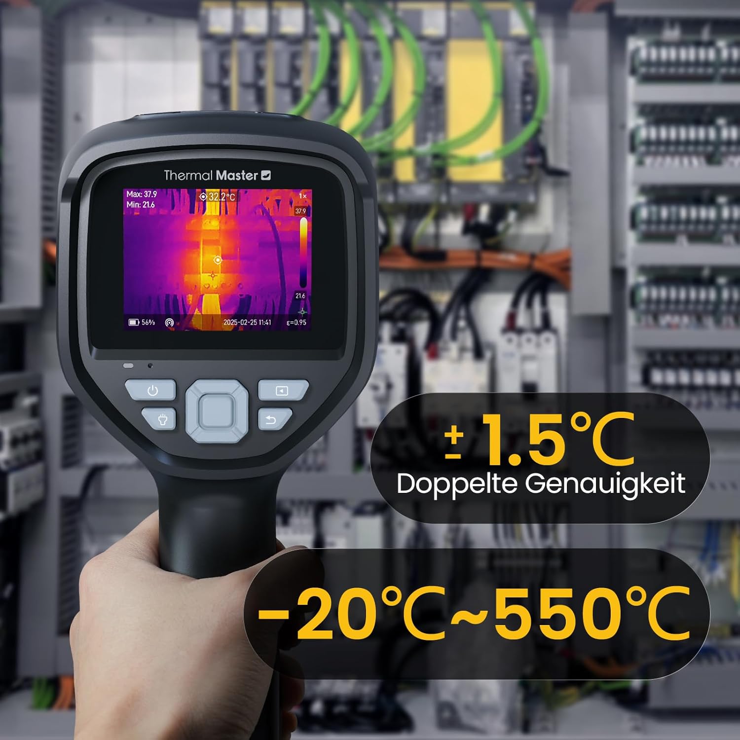 Infrarotkamera Profi-Wärmebildkamera Wärmekamera Thermokamera Infrarotwärmekamera Infrarotwärmebild – 4
