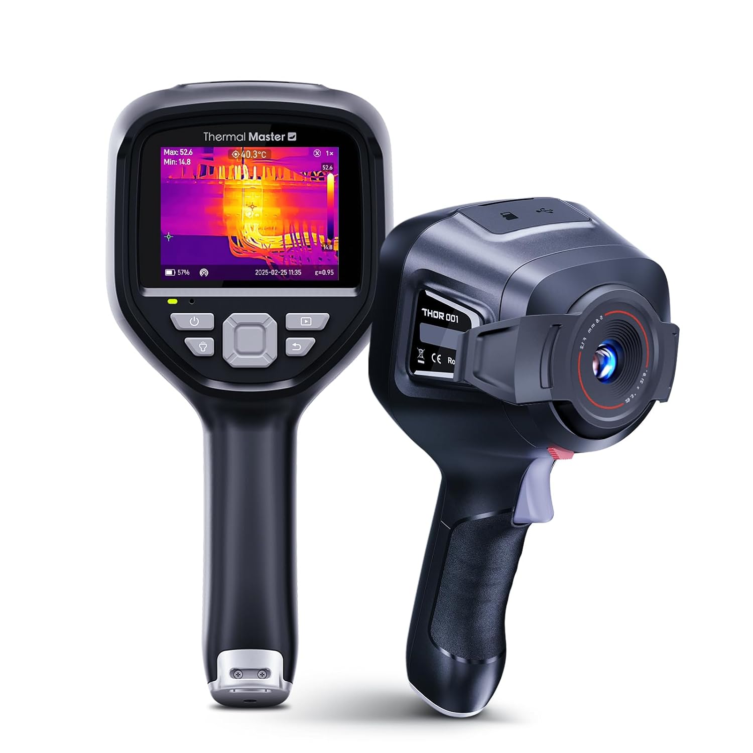 Profi-Wärmebildkamera Infrarotkamera Wärmekamera Thermokamera Infrarotwärmekamera Infrarotwärmebild – Thumbnail 8