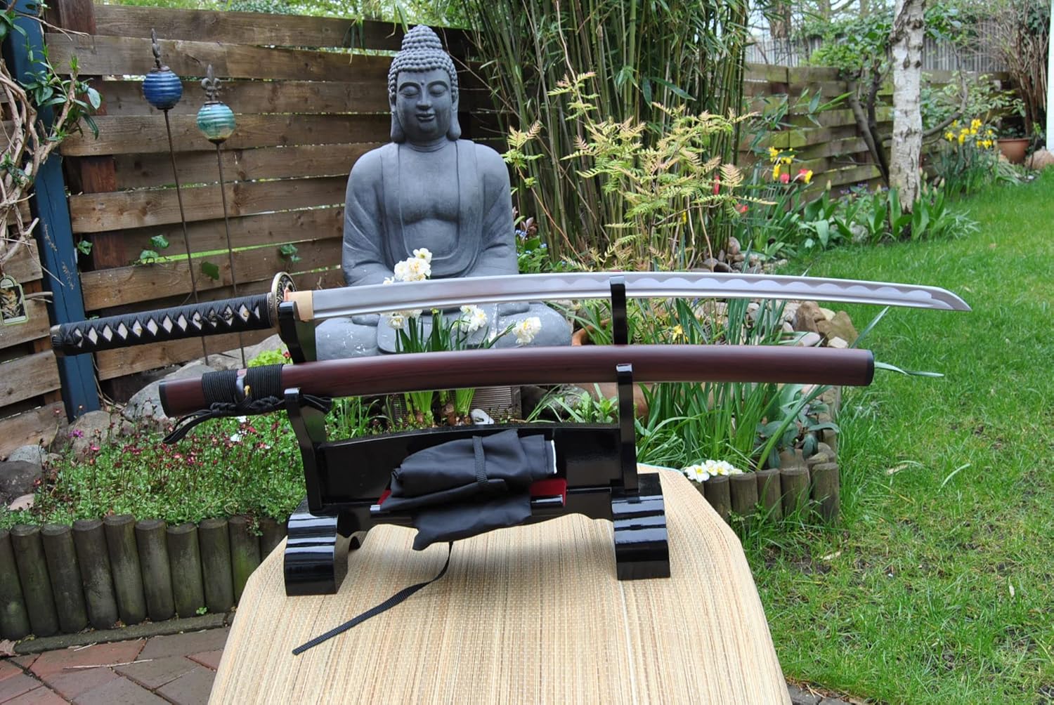 Dragon-Schwert Ninja Schwert Katana Schwert Samurai Schwert Trainingsschwert 104 cm Requisite