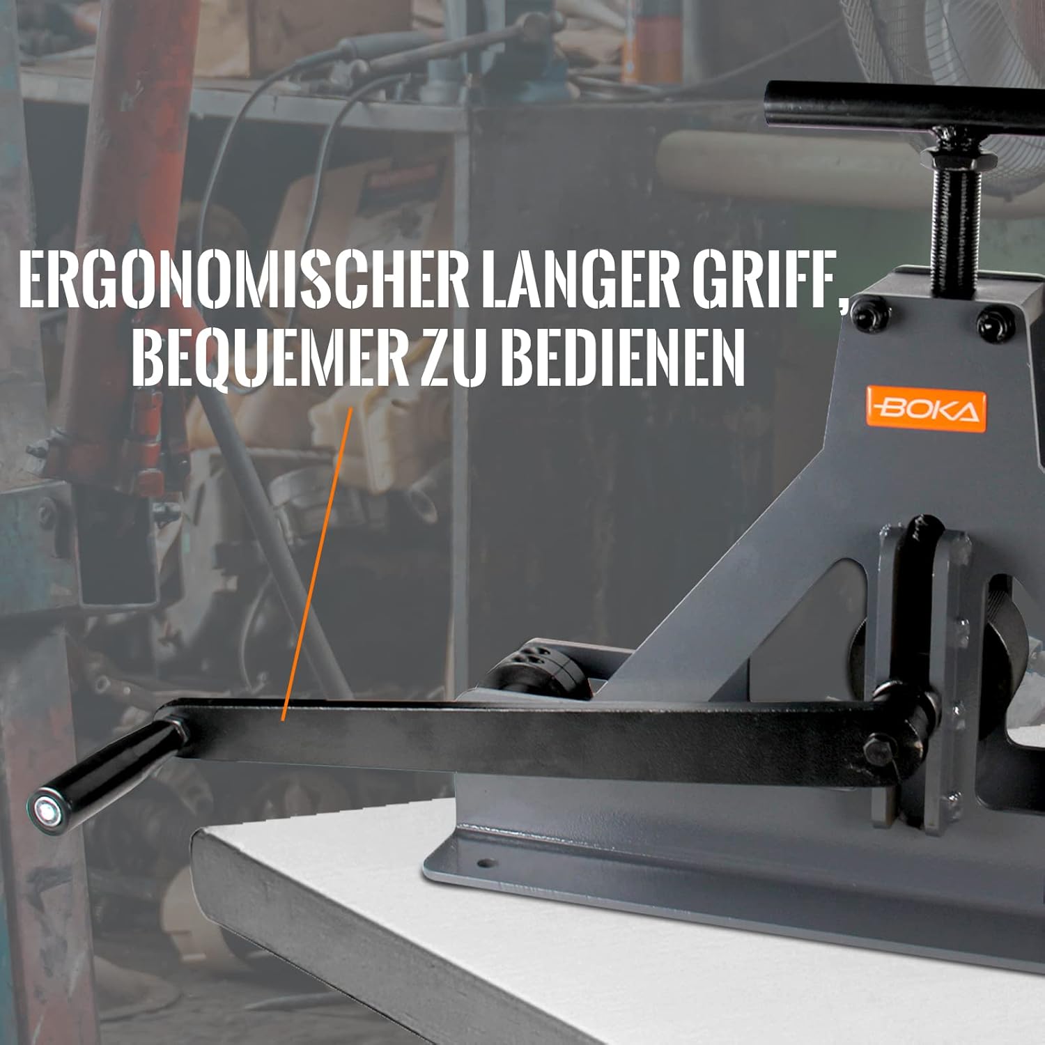 Rohrbiegemaschine Blechbiegemaschine Rundbiegemaschine Biegemaschine Rohrbieger Rundbiegegerät – Thumbnail 8