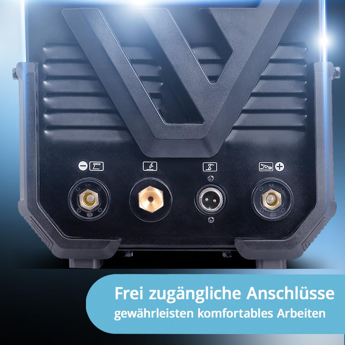 Schweißmaschine Schweißgerät 2-in-1 Kombi Profi-Schweißgerät AC/DC WIG 200 ST WIG & MMA (E-Hand/ARC) – Thumbnail 9